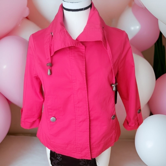 Sag Harbor s112150 Jacket Red Size PS - Picture 3 of 4